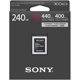 thumbnail image 3 of Tarjeta de memoria Sony Professional XQD G Series de 240 GB (QD-G240F) (paquete de 2), 3 of 4
