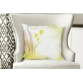 thumbnail image 4 of Ambesonne Floral Throw Pillow Cover 2 Pack, Tulip Flower Watercolor, 16", Green Beige, 4 of 6