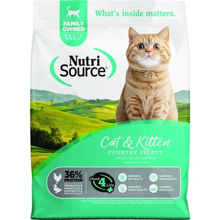 Tuffy's Pet Foods NutriSource Grain Free Dry Cat Food - Pack of 12