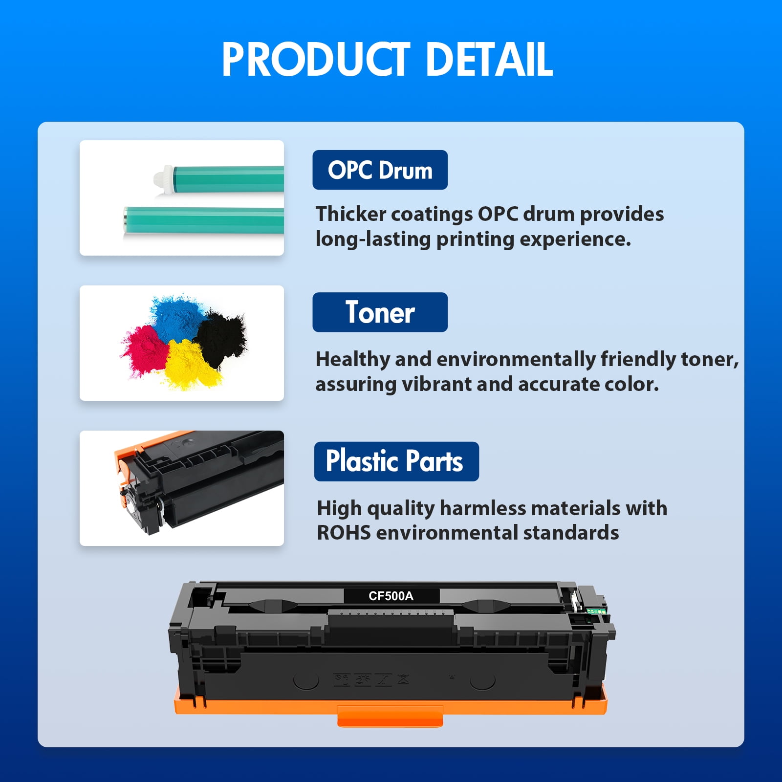 Vipink Compatible for HP 202A 202X CF500A CF500X Toner Cartridges Color LaserJet Pro MFP M281fdw M281cdw M254dw M281fdn M281 M254 CF501A CF502A CF503A Printer Ink (Black Cyan Yellow Magenta, 4-Pack)