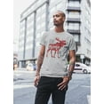 thumbnail image 2 of Old Glory Mens Autumn Don't Moose with Me Short Sleeve Graphic T Shirt, 2 of 6