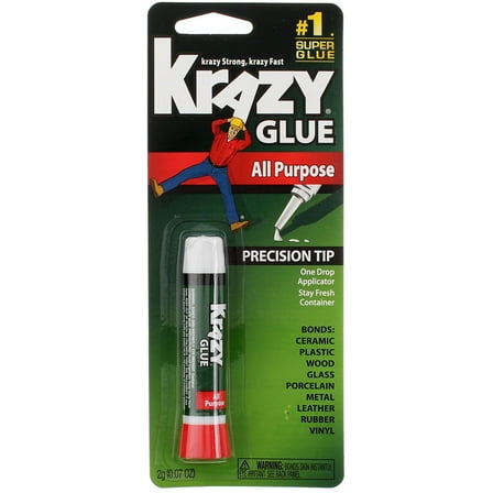 Krazy Glue All-Purpose Precision Tip, 0.07 oz (3 Pack)