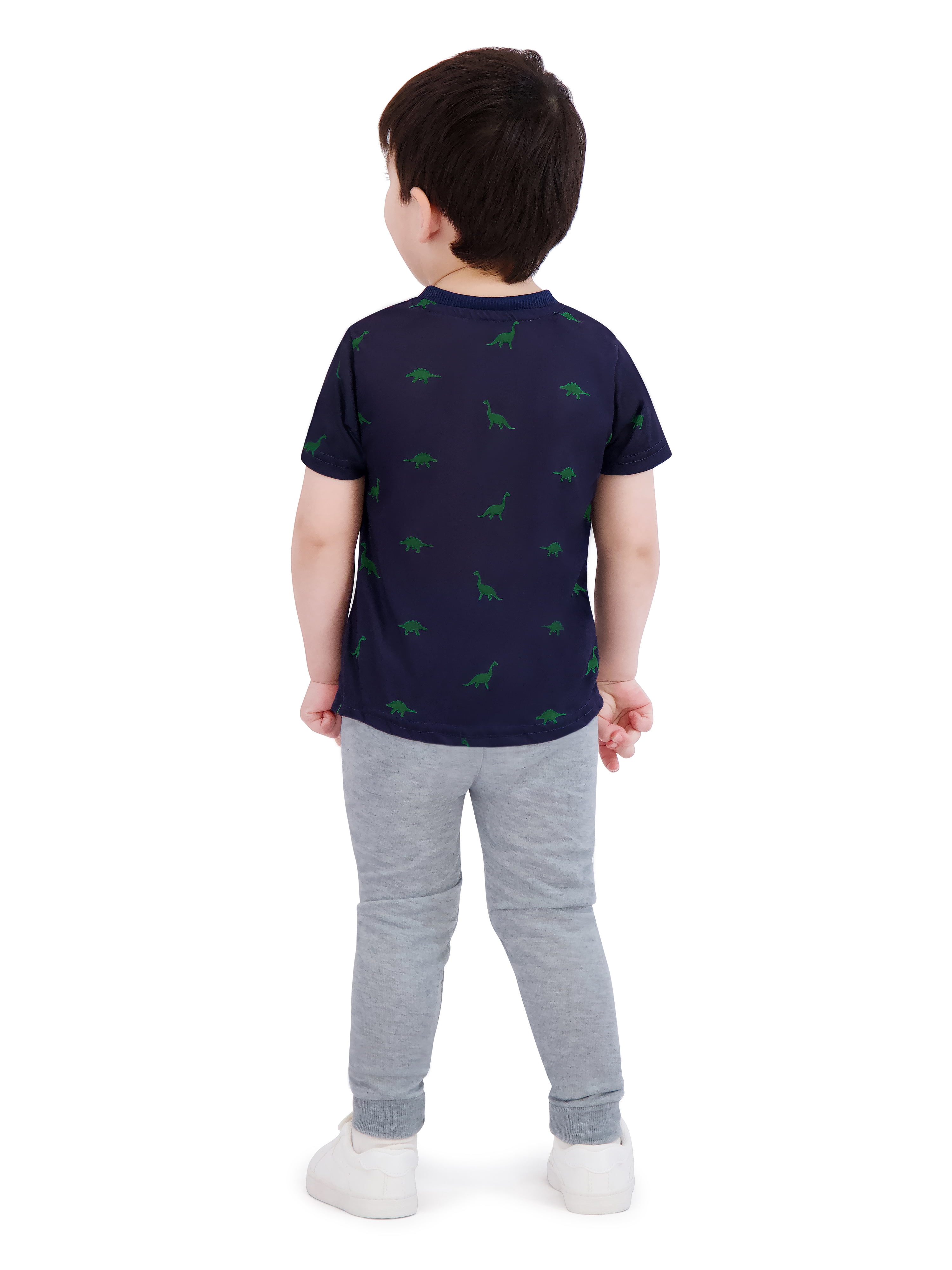 Little Rebels Toddler Boy 3 Piece Jogger Set, Size 2T-4T