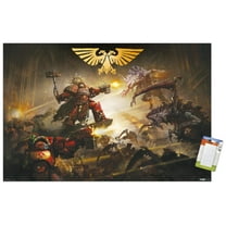 Warhammer 40K - The Battle of Baal Wall Poster, 14.725" x 22.375"