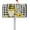 Spring Bee, variant on Summer Lemon Magnetic Mailbox Covers 18" X 21", Yellow Fruit Green Leaves Plant Mailbox Wraps Standard Size Buffalo Plaid Post Letter Box Cover for Garden Yard Home Patio Decor