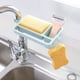 thumbnail image 4 of Bolsa de almacenamiento de esponja para fregadero de cocina, soporte portátil para jabón, bolsa de drenaje colgante para el hogar, cesta, herramienta de almacenamiento para bañera, 1 unidad, 4 of 4