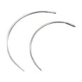 thumbnail image 1 of 50Pcs C Type Weaving Needle for Leatherwork Crafters Curved Easy Thread, 1 of 8