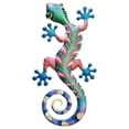 thumbnail image 2 of Clearance Hangs under $1,Metal Gecko Wall Decor Metal Wall Decor Outdoor Wall Sculpture Metal Wall Decor For Patio Garden Restaurant Home, 2 of 9