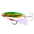 thumbnail image 2 of Señuelo Pesca 30g 65mm Mar Lentejuelas Metálicas Placa Hierro Fundido Largo (LF094A), 2 of 4