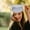 White, variant on Kojanyu Unisex Adult Graduation Cap Graduation Hat with Tassel for High School and College, for Men and Women, One Size Adjustable Grad Cap with 2026 Tassel