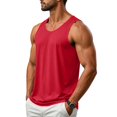 thumbnail image 4 of Satingcolo Men's Sleeveless UPF 50+ Swim Tank Quick Dry Swimming Tank Top UV Protection Workout Running Beach T Shirts, 4 of 7