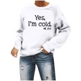 thumbnail image 1 of Sudadera holgada de manga larga para mujer, sudadera con capucha, blusa a cuadros, empalme, manga larga, Tops de moda, jersey Pompotops gfhjh23873, 1 of 5
