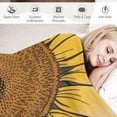 thumbnail image 3 of Chilfamy Sunflower Butterfly Throws Blanket Women Gifts Soft Flannel  Lightweight Couch Sofa Bed, 3 of 6