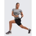 thumbnail image 3 of Remera CRZ YOGA sin costuras, transpirable, largo hasta la cadera, color pizarra, talla XS, 3 of 6