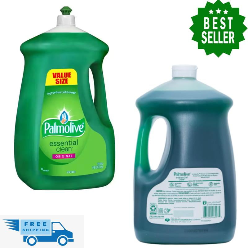 Liquid Dish Soap, Original 90 Oz. Green (2-Pack)