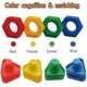 thumbnail image 3 of Juguete Montessori de bloques de construcción para bebé, juguete educativo con forma de tuerca para niños pequeños de 0 a 12 meses, 3 of 4