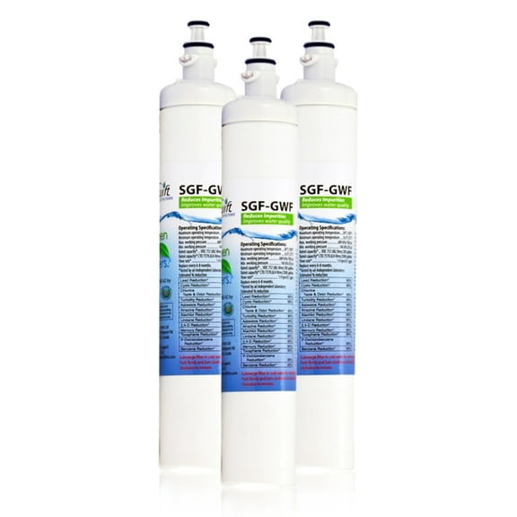 Swift Green Filters Replacement for GE RPWF Refrigerators Water Filters (Pack of 3)