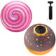 thumbnail image 1 of Playground Balls SCS Direct Gaga Ball de 21,6 cm con bomba de aire, paquete de 2, 1 of 9
