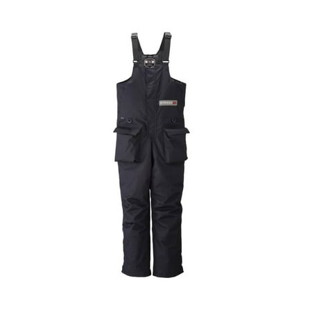 UPC: 0854206008168 | STRIKER ICE Adult Male Trekker Ice Fishing Bibs Color: Black Size: 4XL Width: Medium (213008)