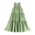 thumbnail image 5 of JUSLIO Dresses for Girls Camisole Dresses Sundress Casual Sleeveless Dress Size 5, 5 of 6