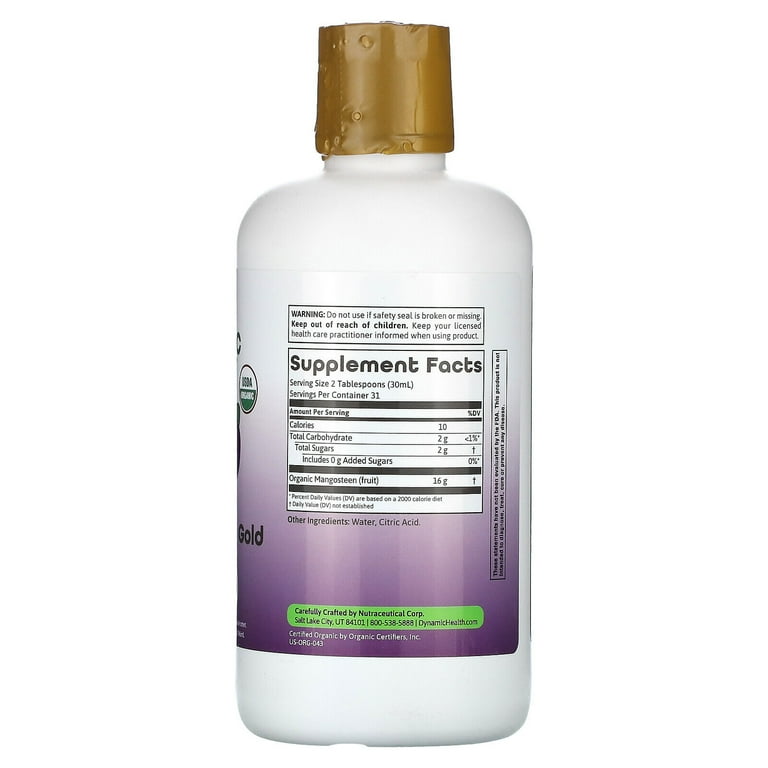 Organic mangosteen juice 2025