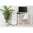 thumbnail image 3 of IRIS Drawer Storage Cart with Organizer Top, Black and White, 3 of 6