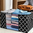 thumbnail image 5 of Extra Large Storage Bags for Blankets, Clothes, & Bedding|Foldable Organizer with Reinforced Handles & Sturdy Zipper, Durable Closet Storage Solution for Home or Travel, 5 of 9