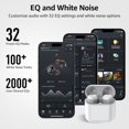 thumbnail image 6 of TOZO T6 AI Translation Wireless Earbuds - 100+ Languages, 9H/50H, Stereo Bass, AI Clear Mics, Wireless Charging Case, App-32EQ, IPX8 Waterproof, Bluetooth 5.3 in Ear Headphones Perfect for Daily Life, 6 of 11