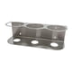 thumbnail image 1 of Soporte para botellas de spray de pared, organizador resistente de acero inoxidable para 3 hoyos, 1 of 7