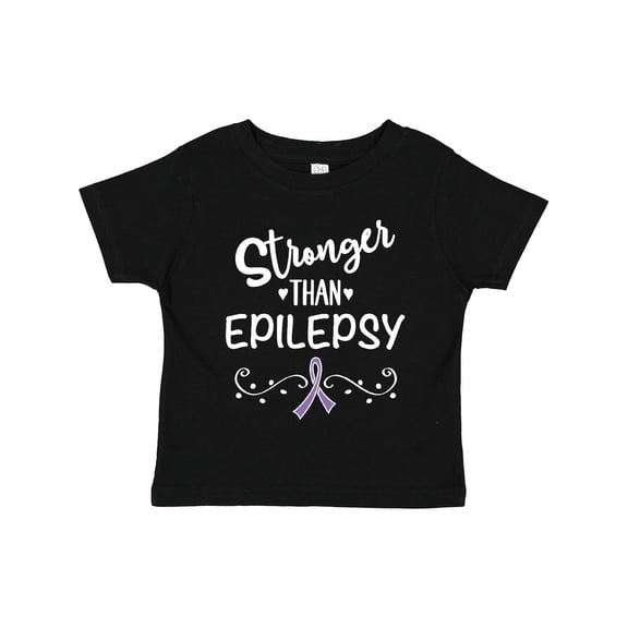Inktastic Epilepsy Awareness Month Ribbon Girls Toddler T-Shirt