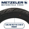 thumbnail image 5 of Metzeler Cruisetec 130/80B17 65H (I)- Ind-Spfg Motorcycle Front Tire w/ Keychain, 5 of 9