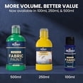 thumbnail image 6 of BLUEBIRD Fabric Paint, White, 8.5 Fl Oz, Permanent Fabric Paints for Clothes, and Furniture Upholstery, 6 of 6