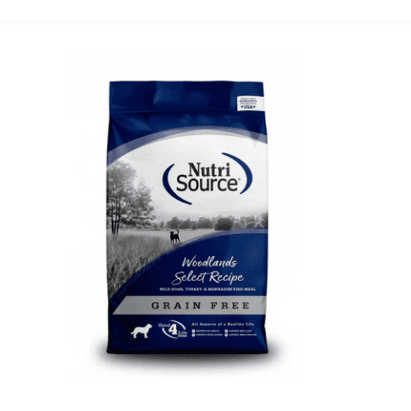 NutriSource Grain Free Woodlands Dry Dog Food 26 lb