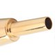 thumbnail image 4 of Embouchure de trompette robuste en métal, cône, accessoires pour instruments de musique (doré), 4 of 4