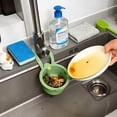 thumbnail image 4 of Panier d'Égouttage pour Évier de Cuisine, Séparation Sec-Humide, Bassin de Lavage pour Fruits et Légumes, Sans Perçage, Passoire Suspendue pour Évier, Filet de Filtration d'Eau de Piscine en 1 Pce, 4 of 5