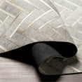 thumbnail image 4 of Medora Hand Crafted Modern Rugs in Taupe, 4 of 7
