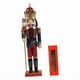 thumbnail image 4 of Figura de cascanueces, decoración navideña, artículo de colección, cascanueces navideño, adorno para sala de estar, fiesta, repisa de, 4 of 9