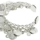 thumbnail image 3 of de Danza Del Vientre para Mujer, de , , Joyería de Mano, Brazalete, Danza Del Vientre - Plata, tal se describe Fernando Anillo de la pulsera de la danza de vientre, 3 of 8