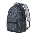 thumbnail image 2 of Leopard Print Backpack for School,Cute School Bag,Schoolbag with Adjustable Shoulder Straps & Padded Back,15.3"x11"x6.7", 2 of 3