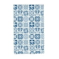 thumbnail image 7 of XMXT Japanese Noren Doorway Room Divider Curtain,Peris Geometric Flower Restaurant Closet Door Entrance Kitchen Curtains, 34 x 56 inches, 7 of 7