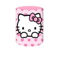 thumbnail image 3 of Fondo de soporte redondo de Hello Kitty con cubierta de color rosa y lindo gato para niña, fondo para fiesta de primer cumpleaños, pancarta elástica cilíndrica para baby shower, 3 of 5