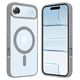 thumbnail image 1 of Funda Transparente para iPhone Air con Color TITANIO Compatible con MagSafe, Protección Antigolpes Ultrafina, TPU + Silicona Resistente, 1 of 6