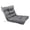 Grey, variant on Outdoor Seat Back Chair Cushion, 20" x 20" Indoor Tufted Seating Patio Couch Furniture Replacement Cushions Set (Grey, 1 Count)