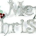 thumbnail image 2 of Designs Merry Christmas Signs  Decorative Glittery Hanging Signs，Gold Merry Christmas Tree Wreath Decorations Accessories, 2 of 6