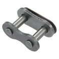 thumbnail image 4 of Uxcell 5Pack #80 Conector de enlace de rodillo de cadena, enlaces divididos de acero al carbono de 1" de paso para cadena 16A, 4 of 6