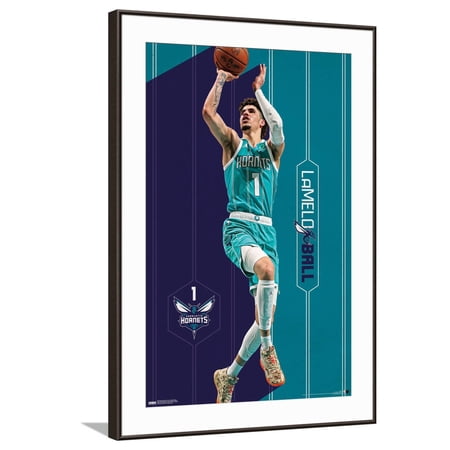 NBA Charlotte Hornets – LaMelo Ball 23 Canvas Wall Poster 22.375 x 34