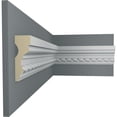 thumbnail image 5 of Ekena Millwork 3"H x 1 1/8"P x 94 1/2"L Windsor Rope Chair Rail (2-Pack), 5 of 6