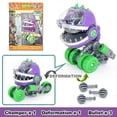 thumbnail image 5 of 3 in 1 Assembly Deformation For Boys Robot Doll Plant Vs. Zombie Mecha fighter PVC Action Figure Model Kid Gift3 in1 Remote Control Robots, 5 of 5