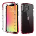 thumbnail image 1 of Funda 360 Para iPhone Uso Rudo Bicolor Transparente, 1 of 6