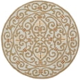 thumbnail image 3 of Safavieh Chelsea Aragon Oriental Wool Area Rug, Light Blue, 4' x 4' Round, 3 of 13